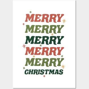 Merry Mery Merry Christmas Posters and Art